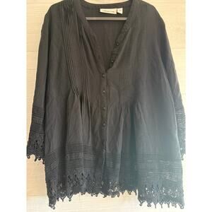 Cold Water Black blouse